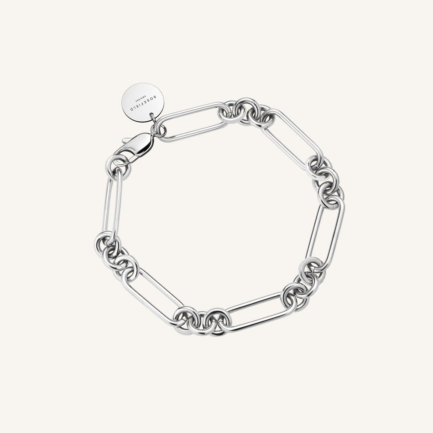 Rosefield Bold Chain Bracelet Silver