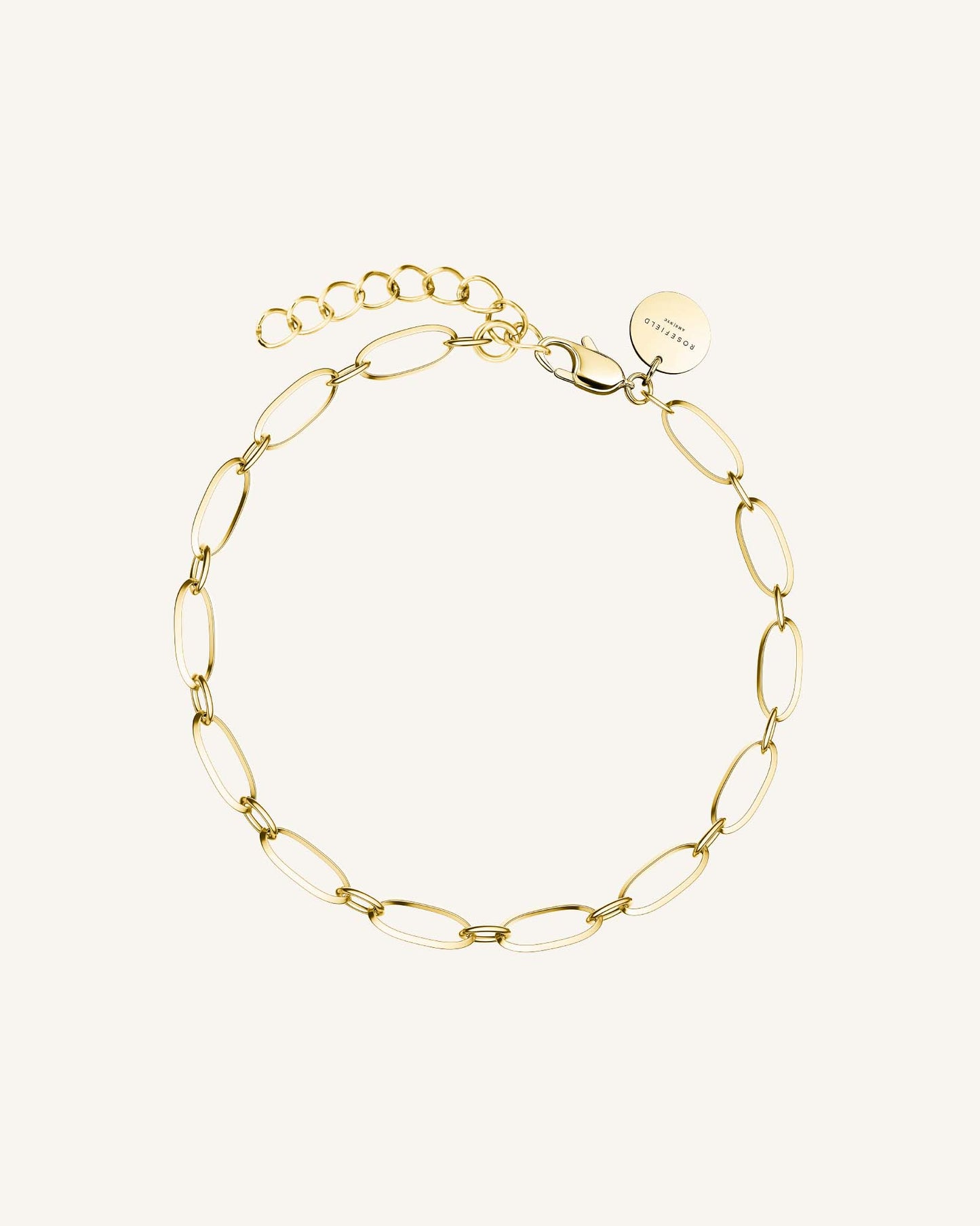 Rosefield Oval Bracelet Gold