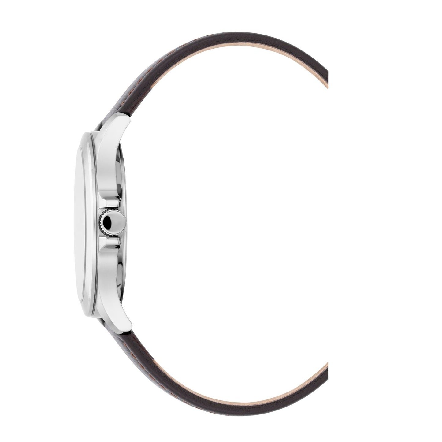 JDM Military Alpha I Blue Dial Brown Leather Strap