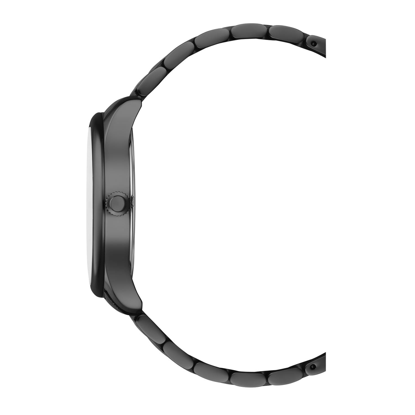 JDM Military Alpha Mission Black Dial Black IP Bracelet