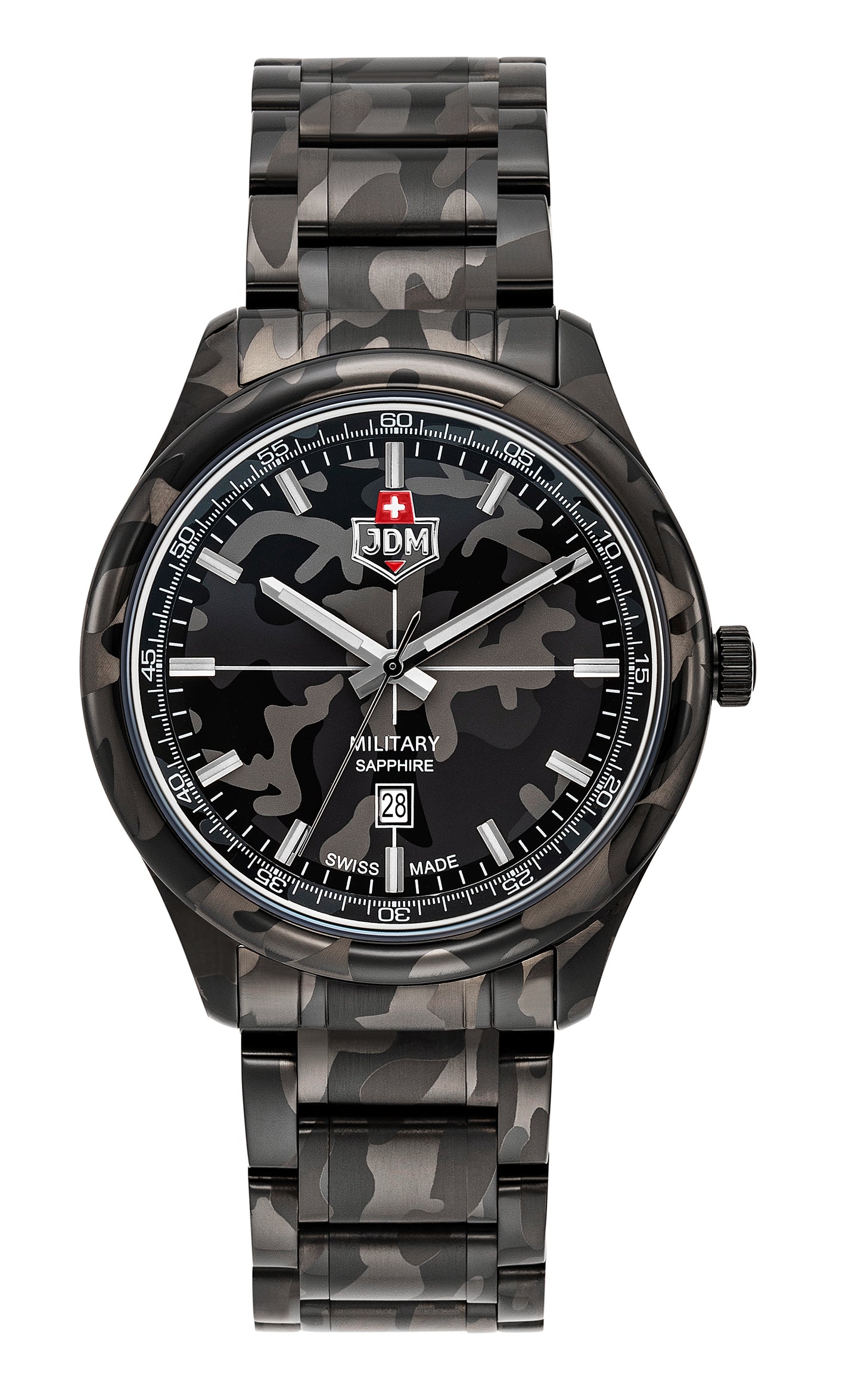 JDM Military Alpha Mission Camo Dial Camo IP Bracelet