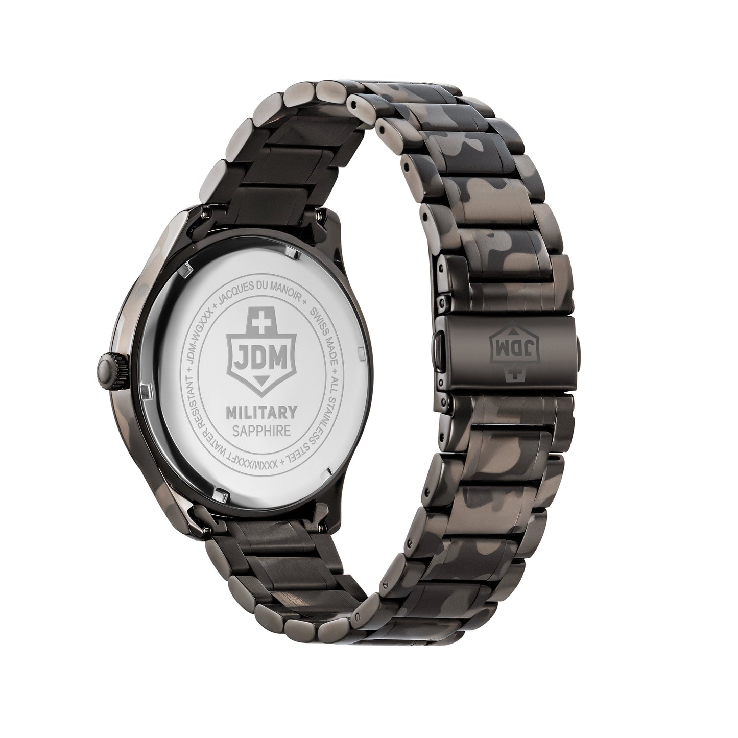 JDM Military Alpha Mission Camo Dial Camo IP Bracelet