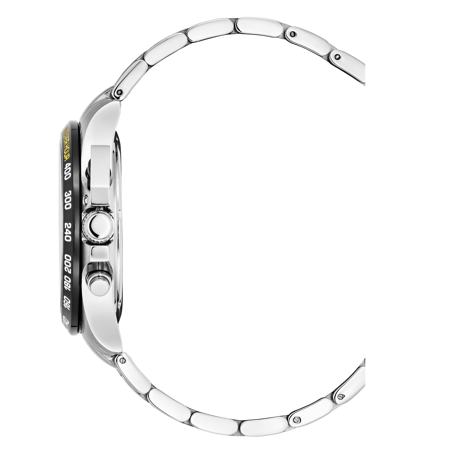 JDM Military Charlie Black Dial Stainless Steel Bracelet