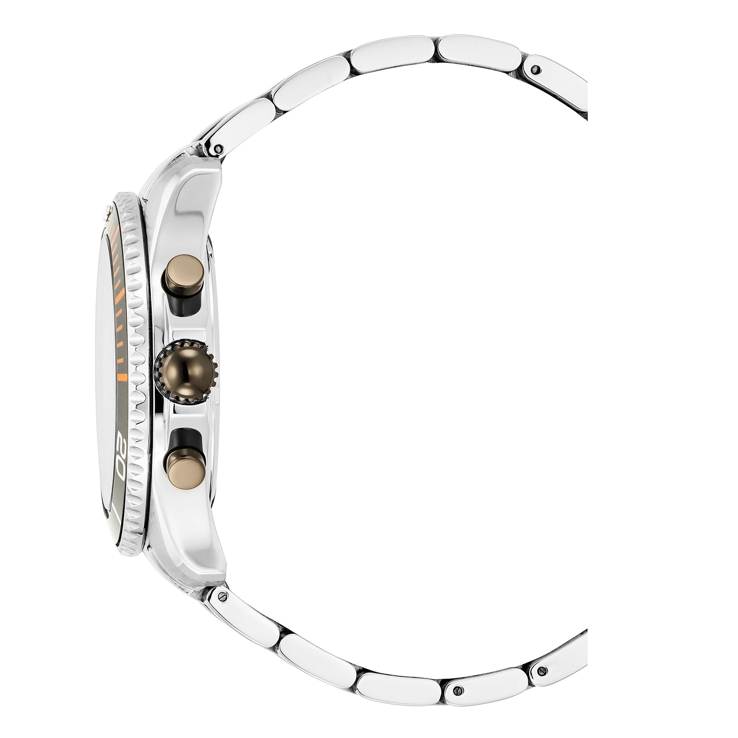 JDM Military Sierra Chrono Grey Dial Stainless Steel Bracelet