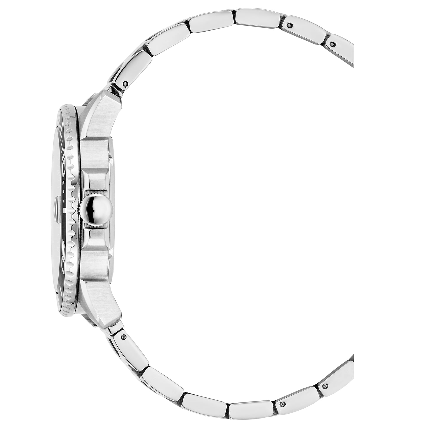 JDM Military Mike Boxed Set Yellow Dial Stainless Steel Bracelet including Black Silicone Strap