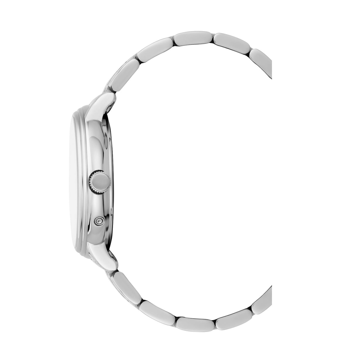 JDM Military Echo Silver Dial Stainless Steel Bracelet