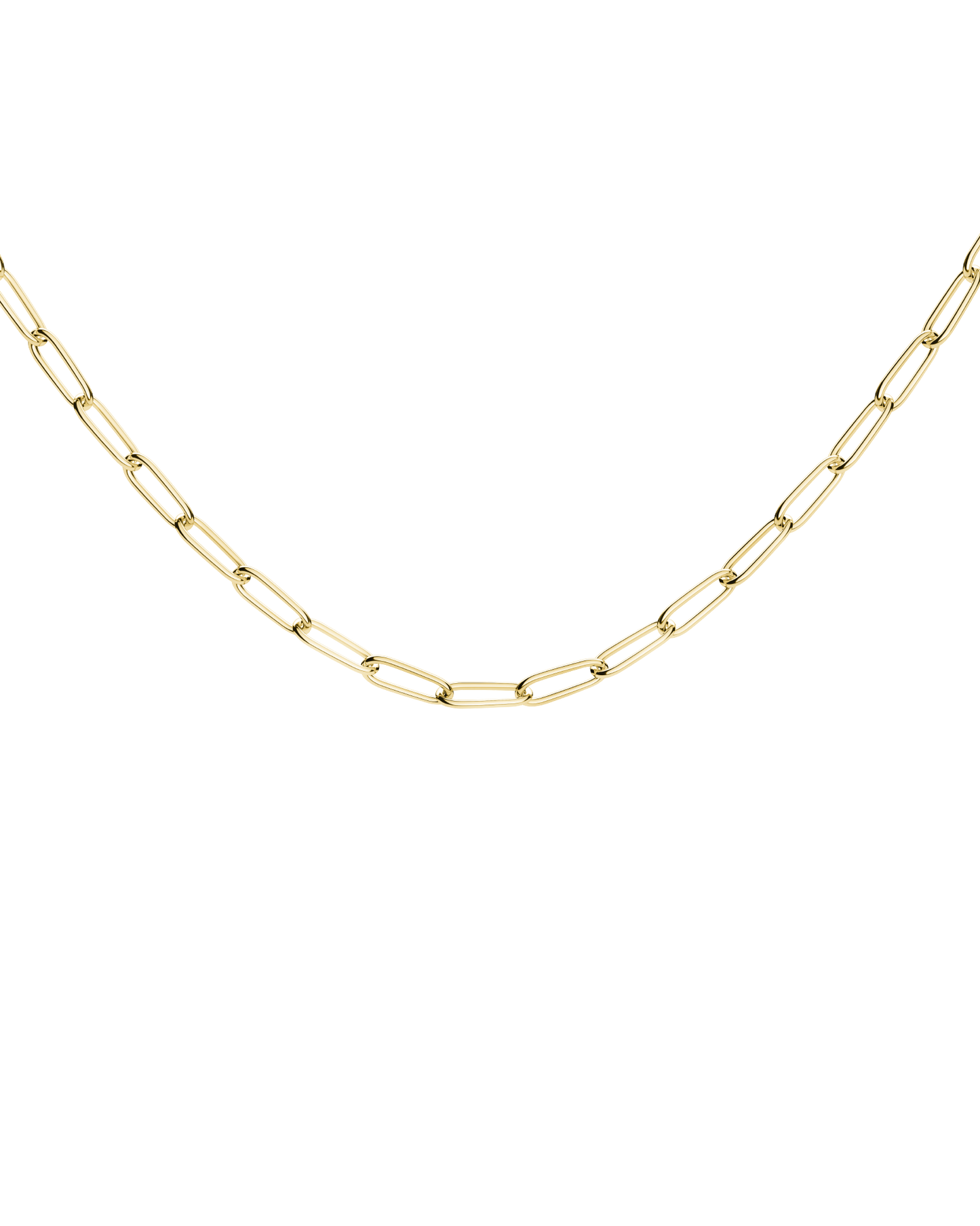Rosefield Rectangle Chain Necklace Gold