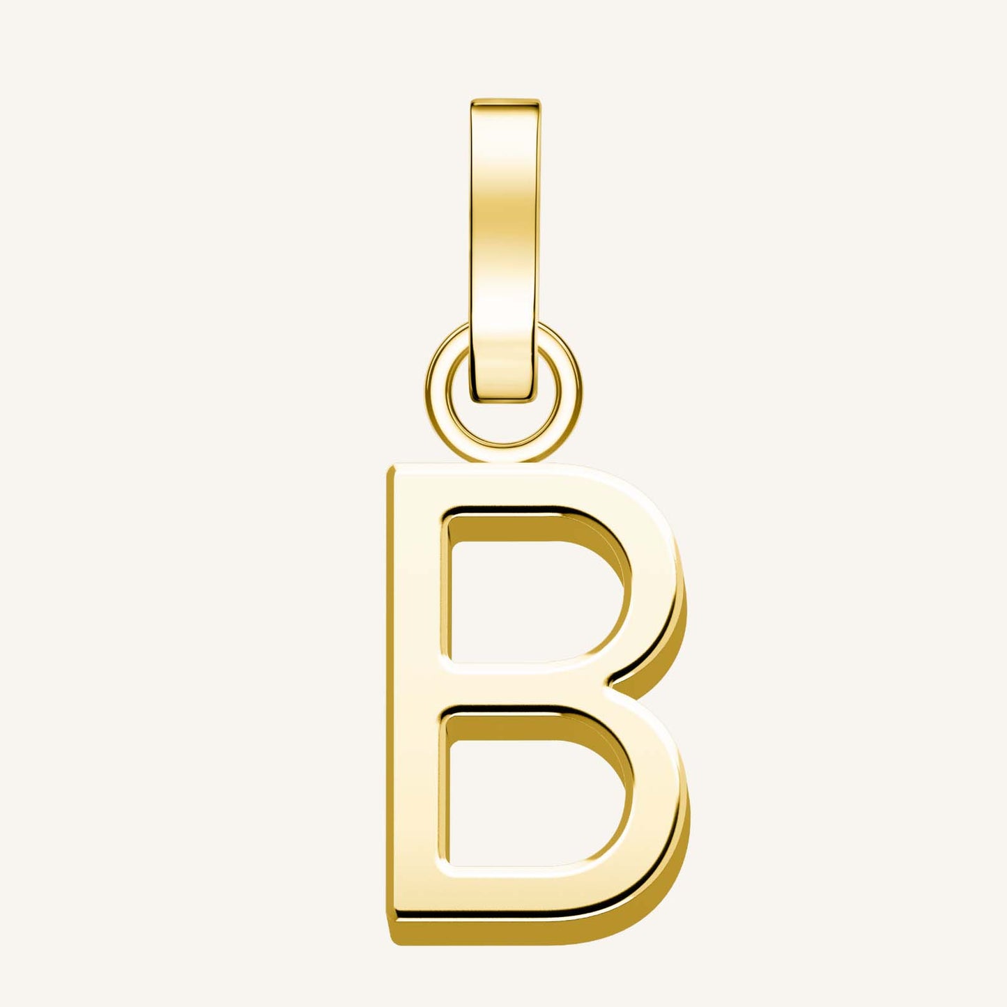Rosefield Pendant Gold Letter B