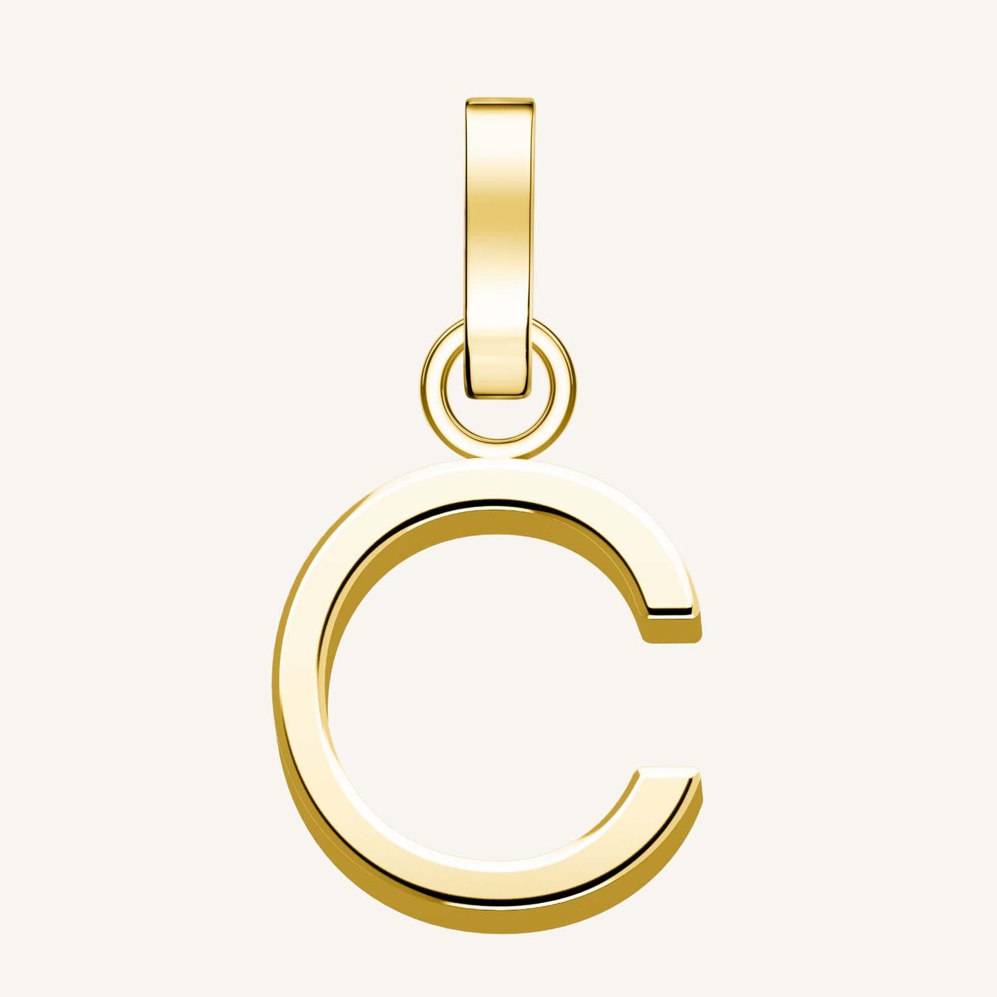 Rosefield Pendant Gold Letter C