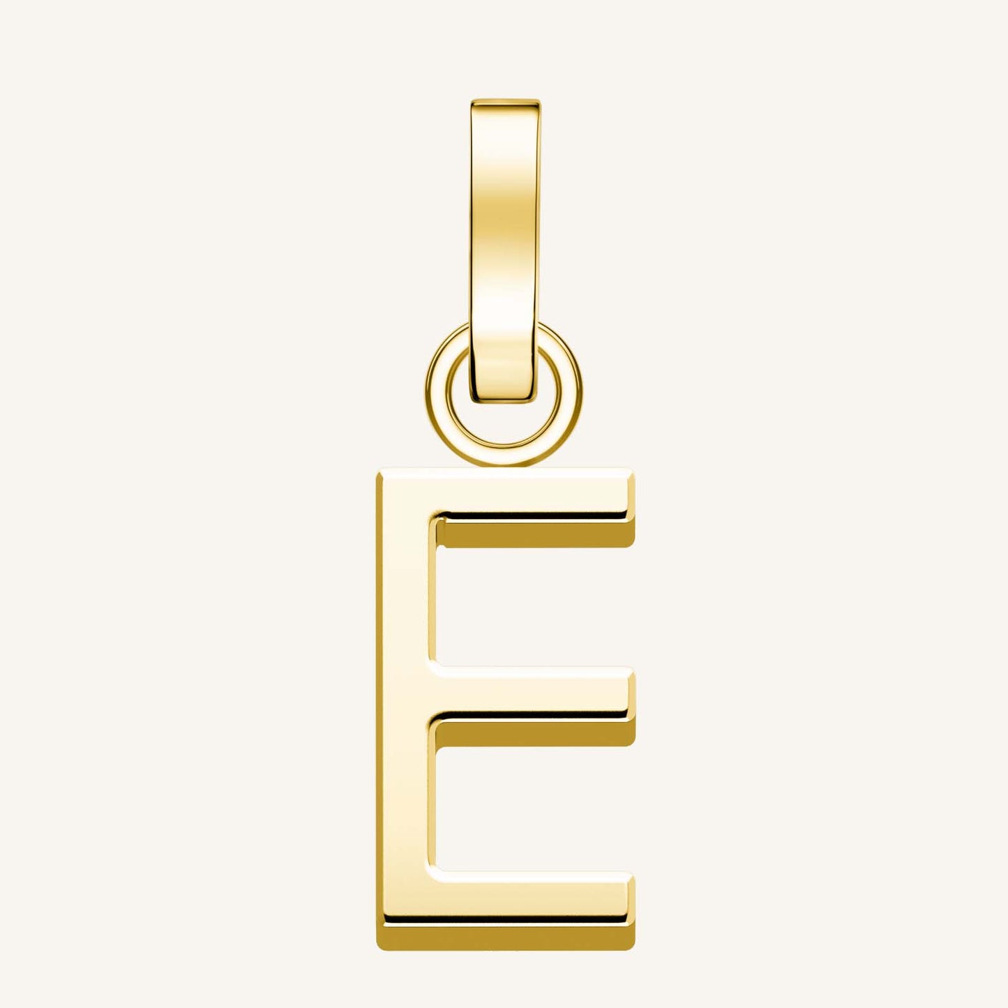 Rosefield Pendant Gold Letter E