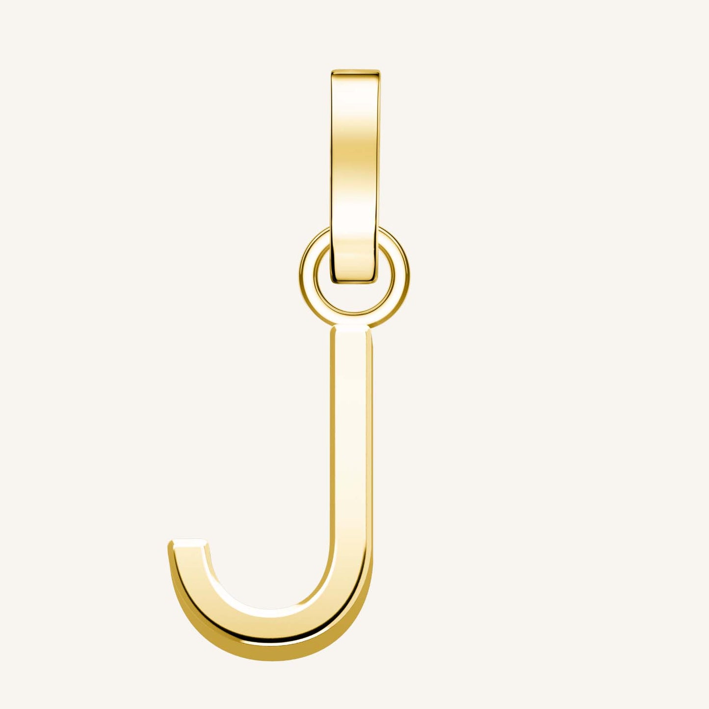 Rosefield Pendant Gold Letter J