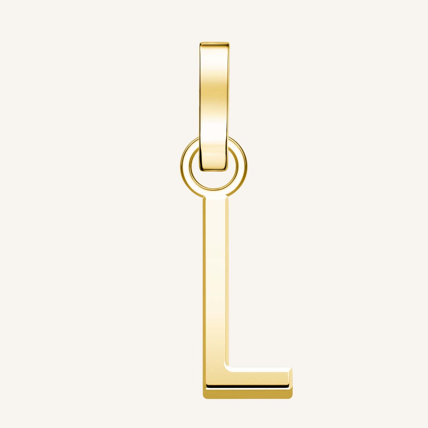 Rosefield Pendant Gold Letter L