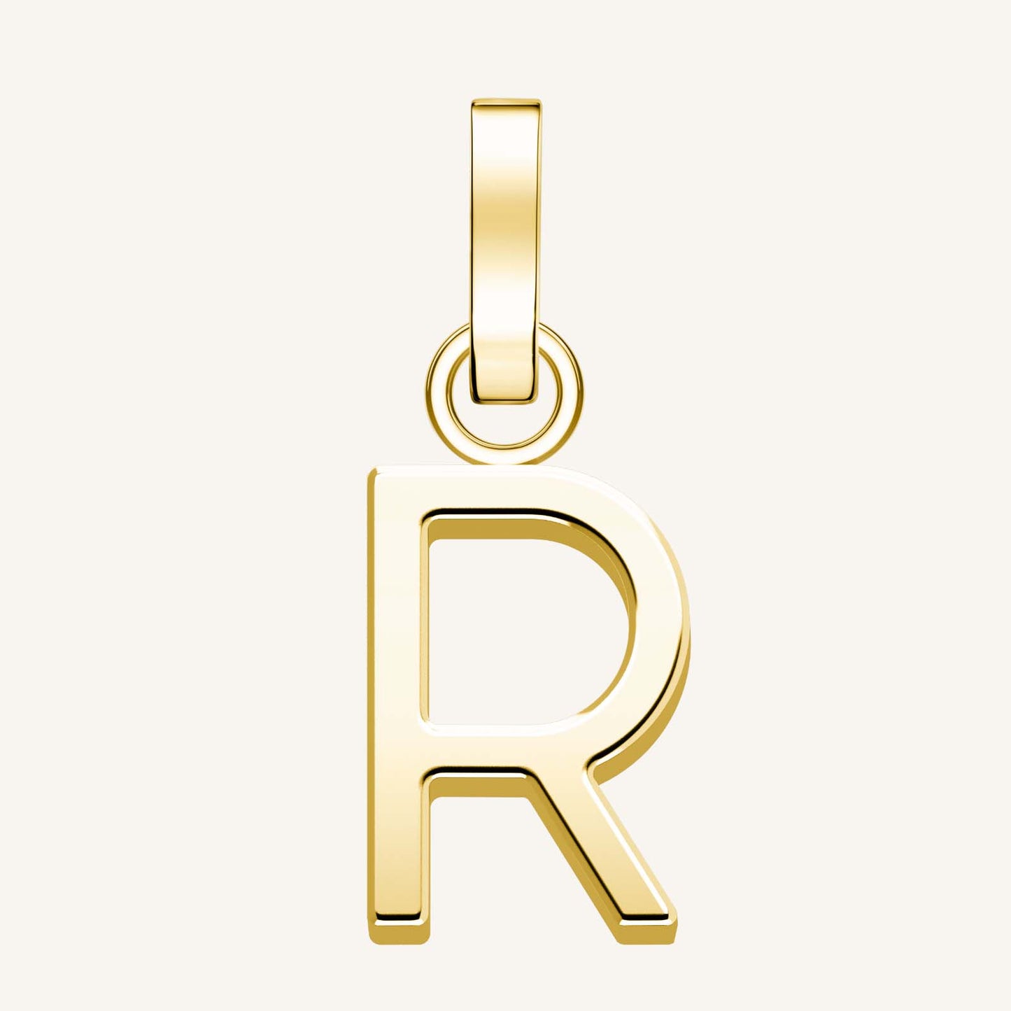 Rosefield Pendant Gold Letter R