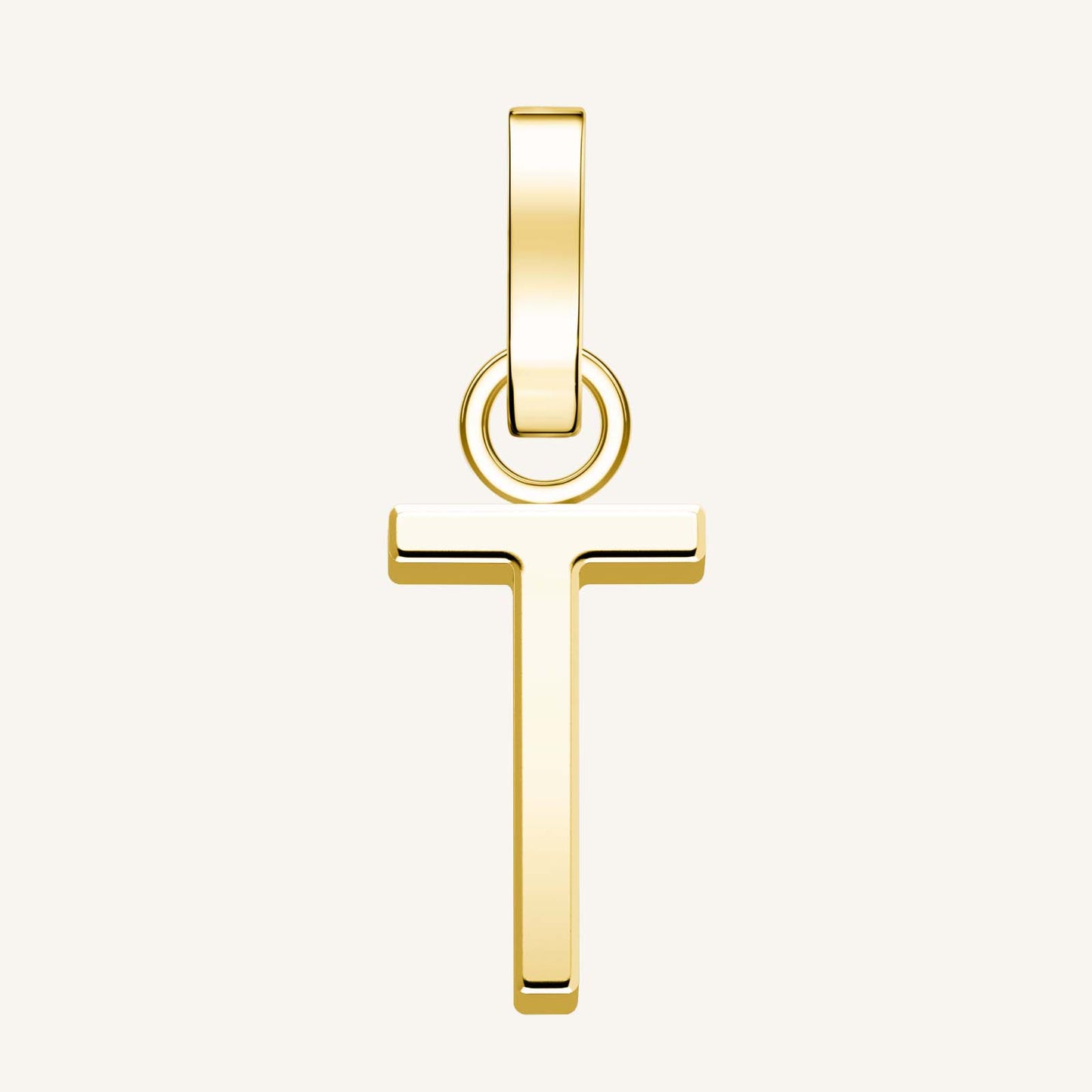 Rosefield Pendant Gold Letter T