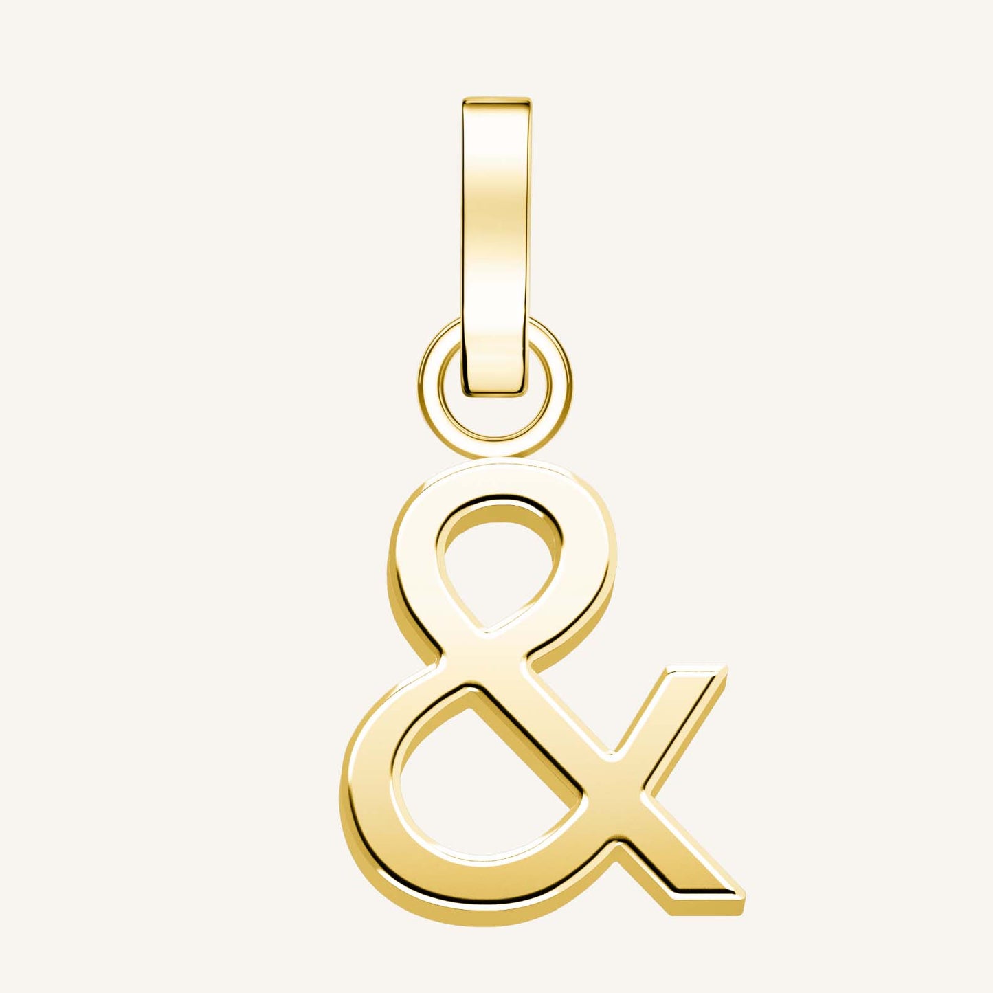 Rosefield Pendant Gold Symbol Ampersand