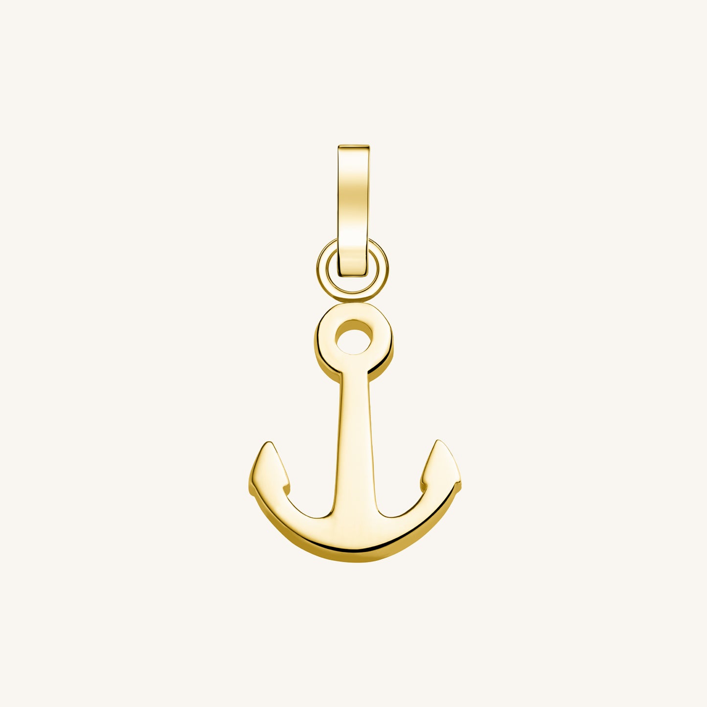 Rosefield Pendant Gold Symbol Anchor