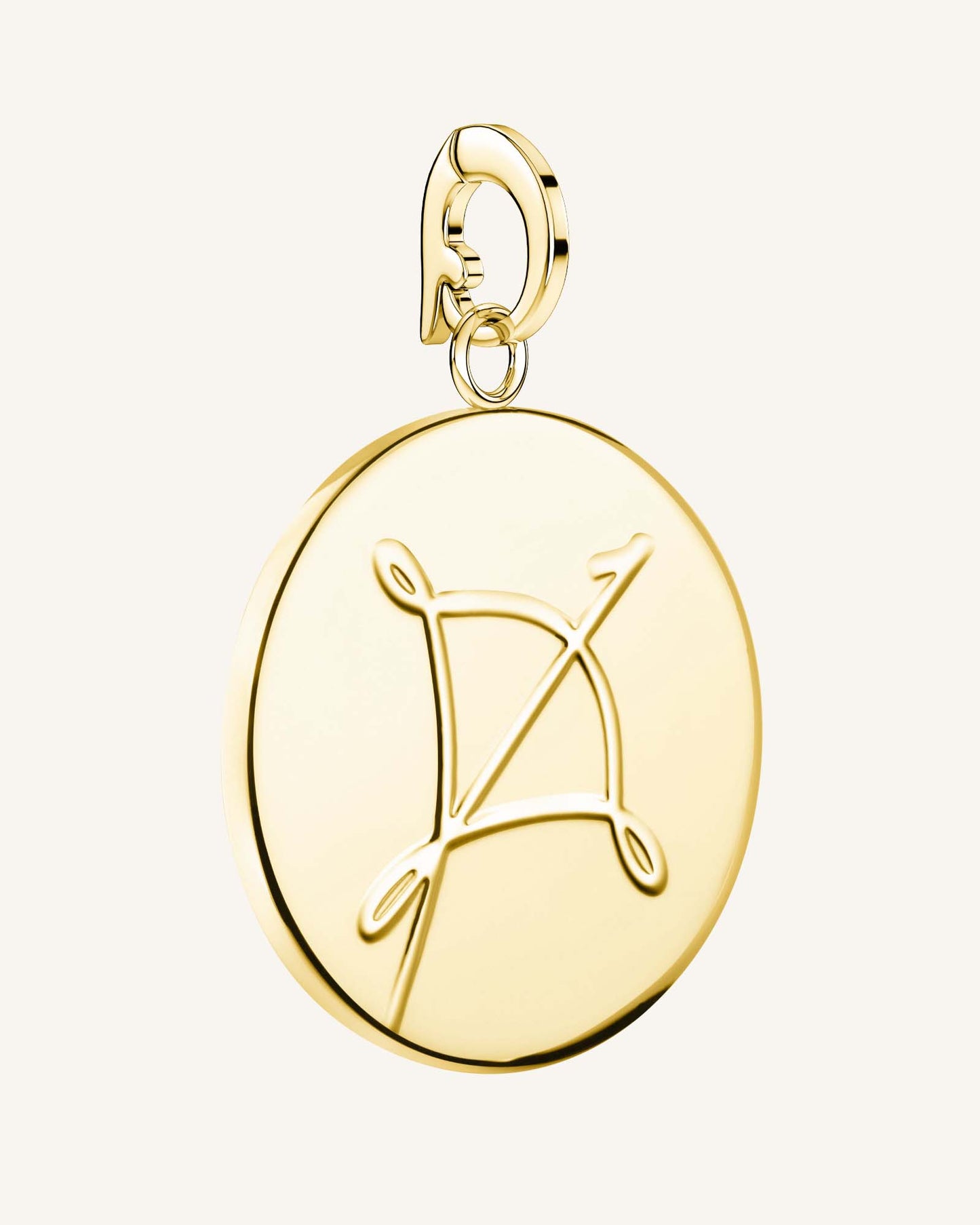 Rosefield Pendant Gold Zodiac Coin Sagittarius