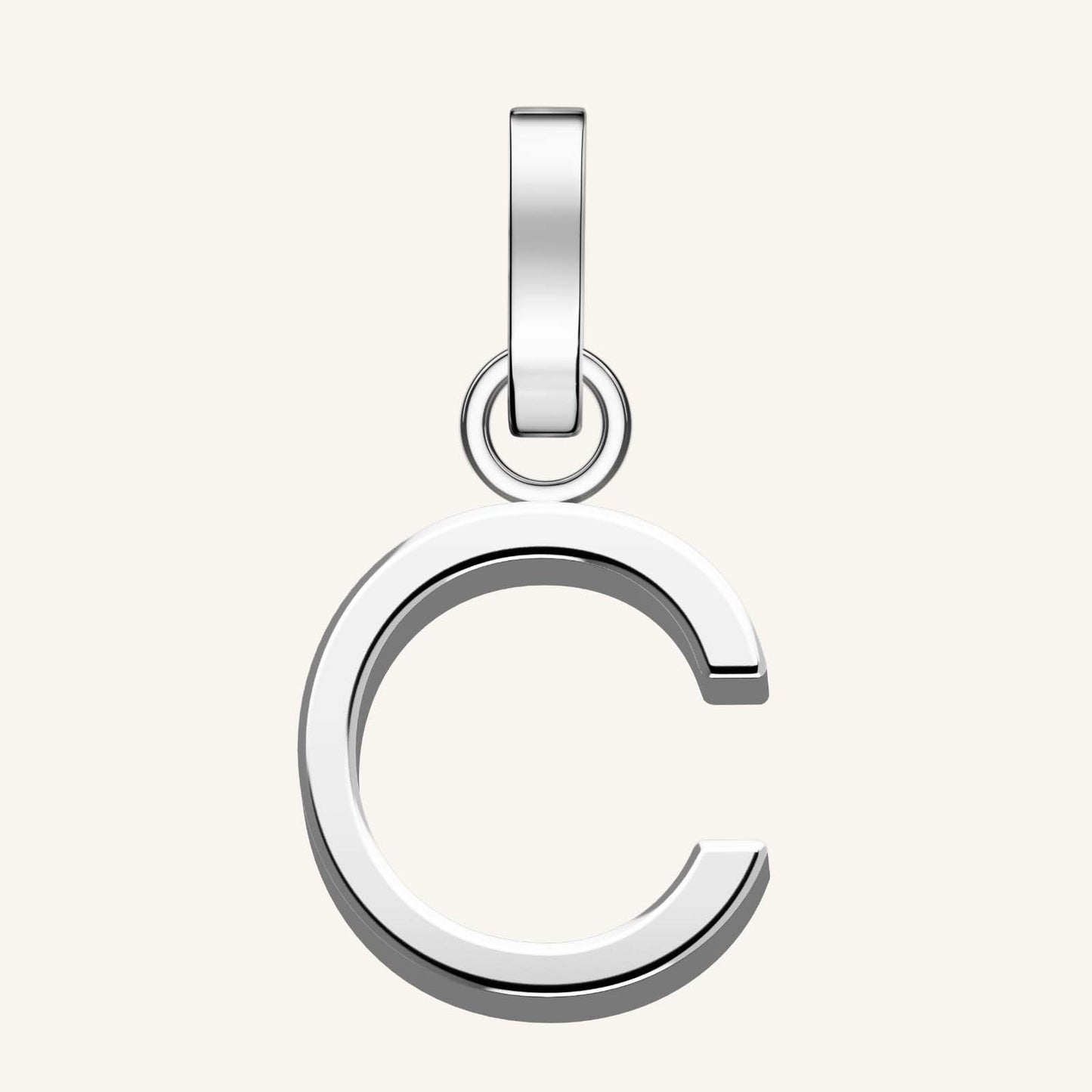 Rosefield Pendant Silver Letter C