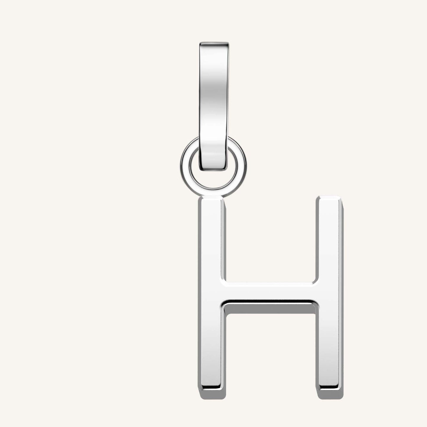 Rosefield Pendant Silver Letter H