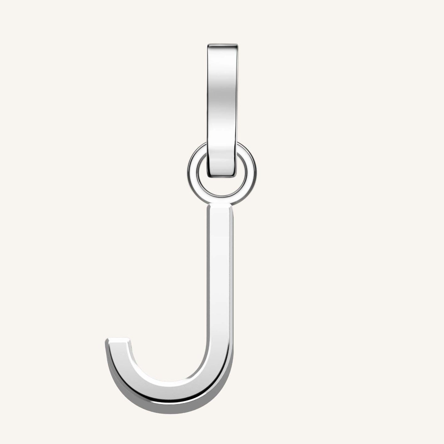 Rosefield Pendant Silver Letter J