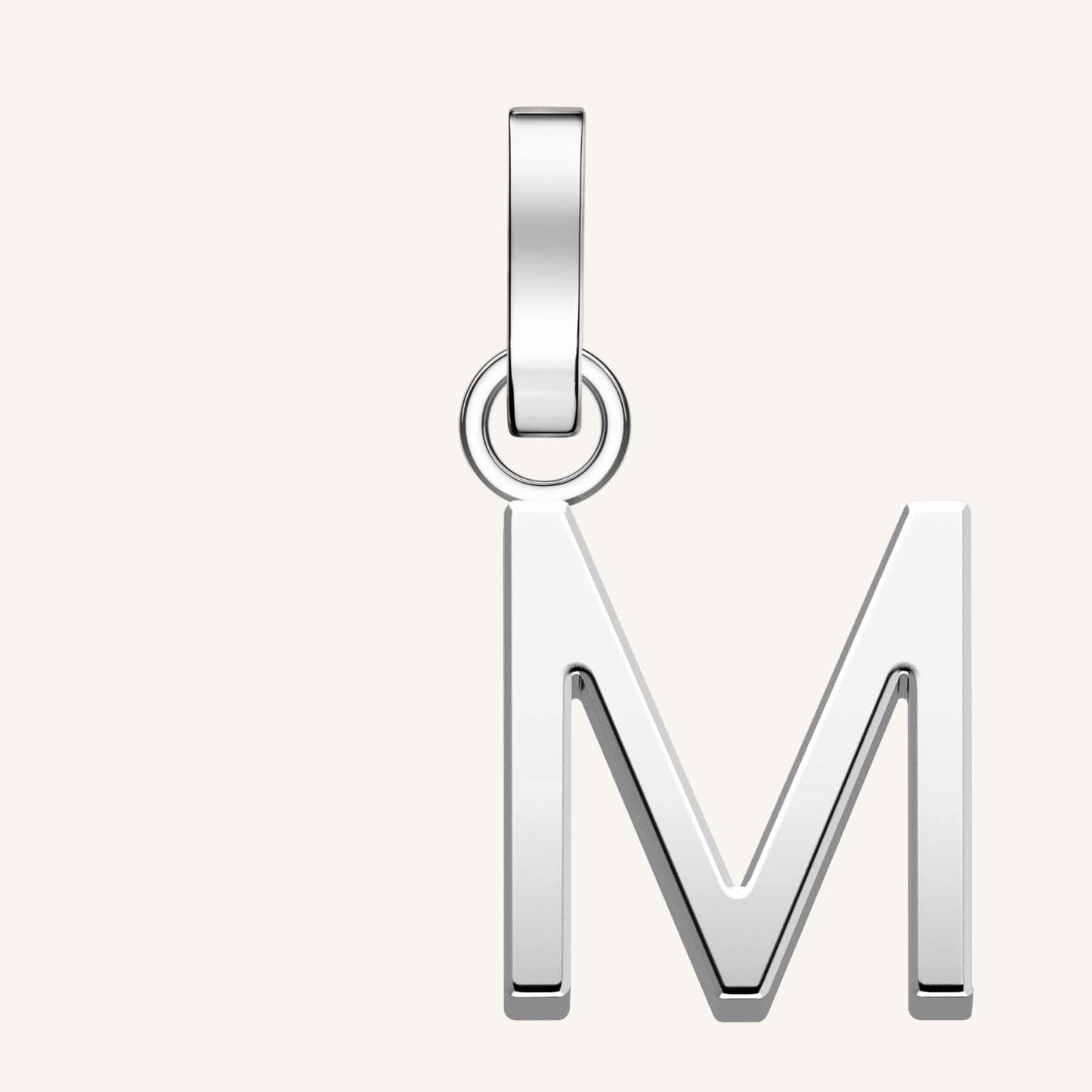 Rosefield Pendant Silver Letter M