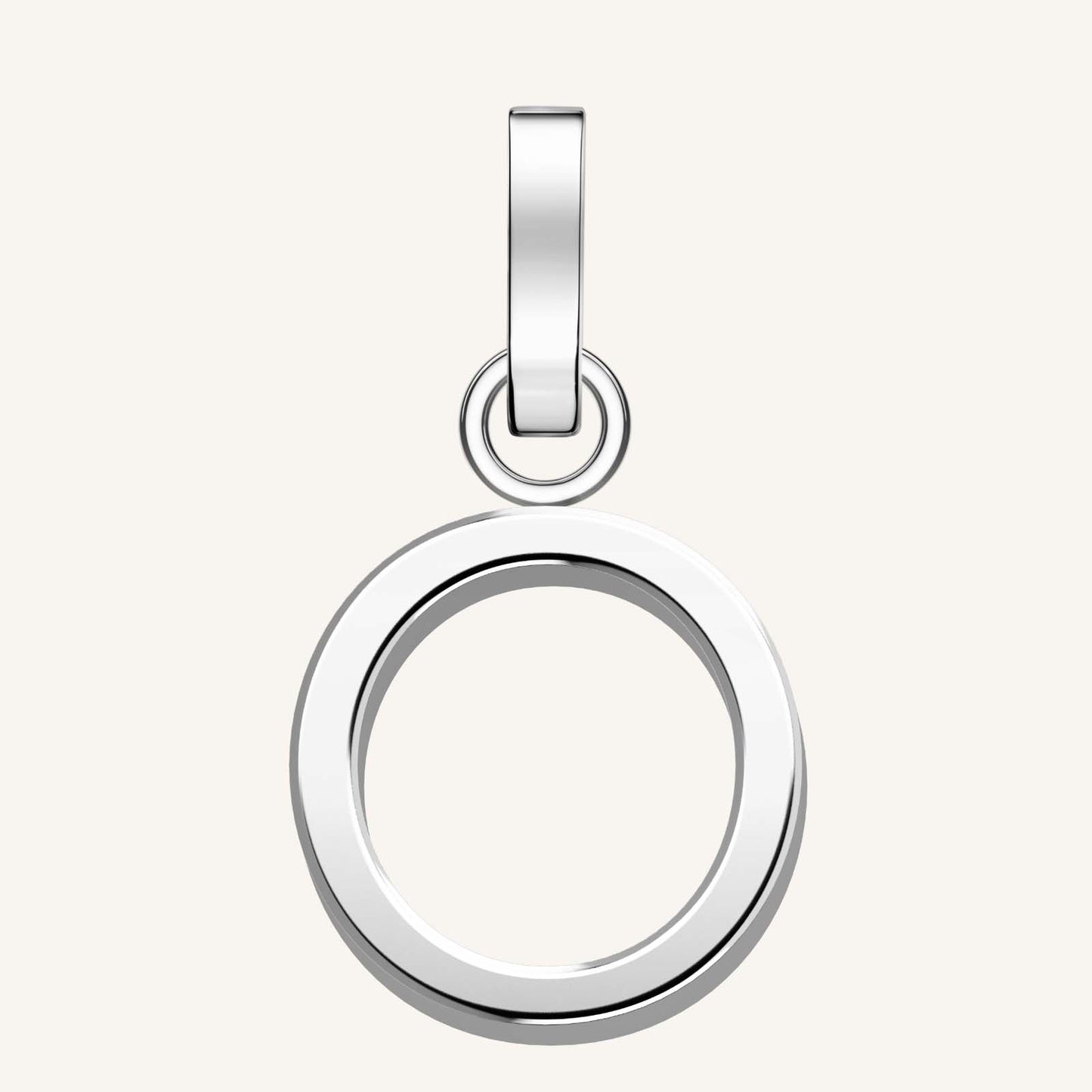 Rosefield Pendant Silver Letter O