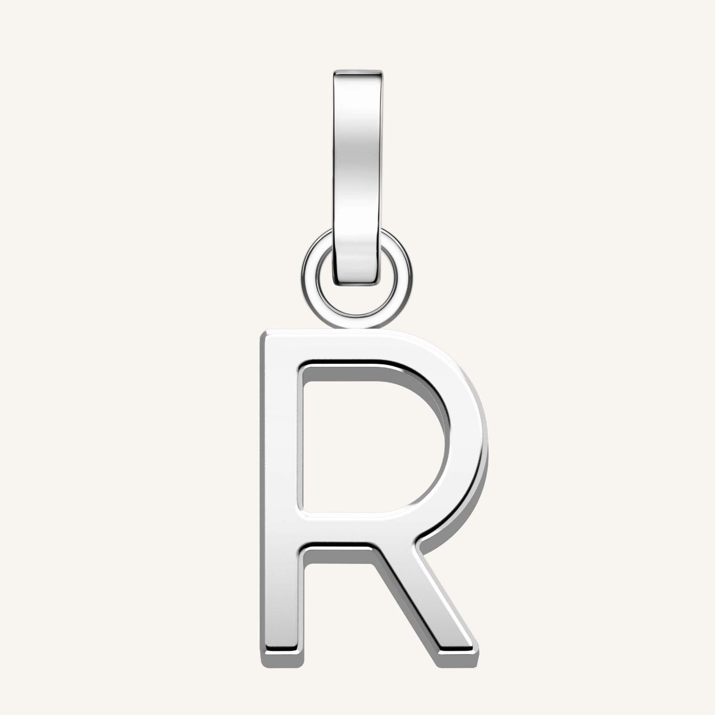Rosefield Pendant Silver Letter R