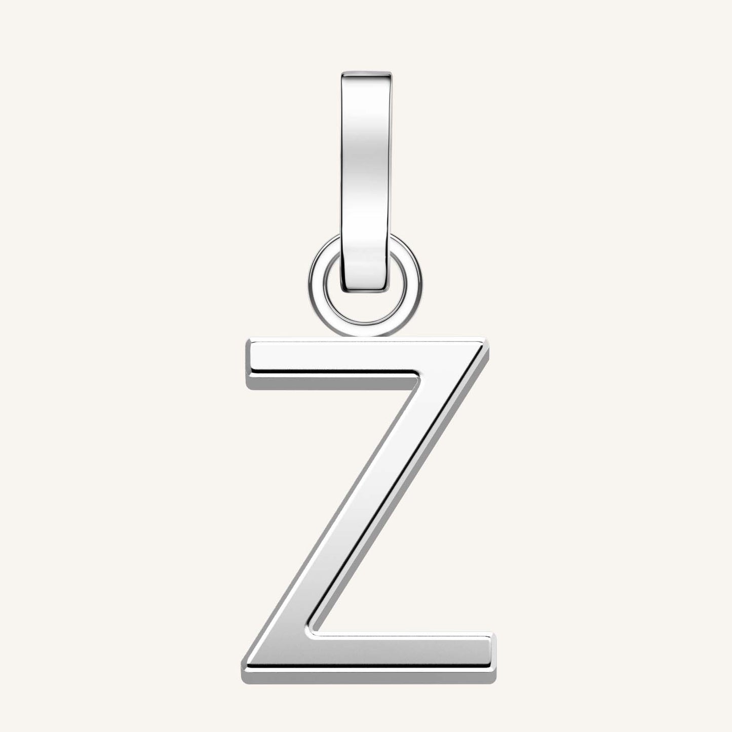 Rosefield Pendant Silver Letter Z