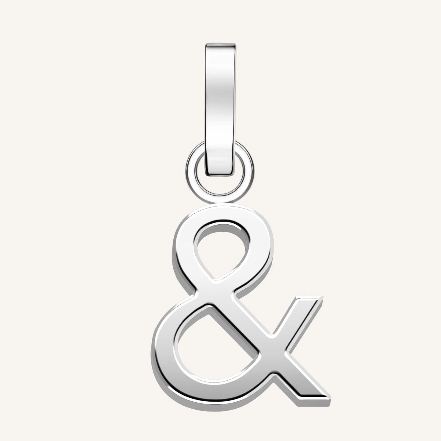 Rosefield Pendant Silver Symbol Ampersand