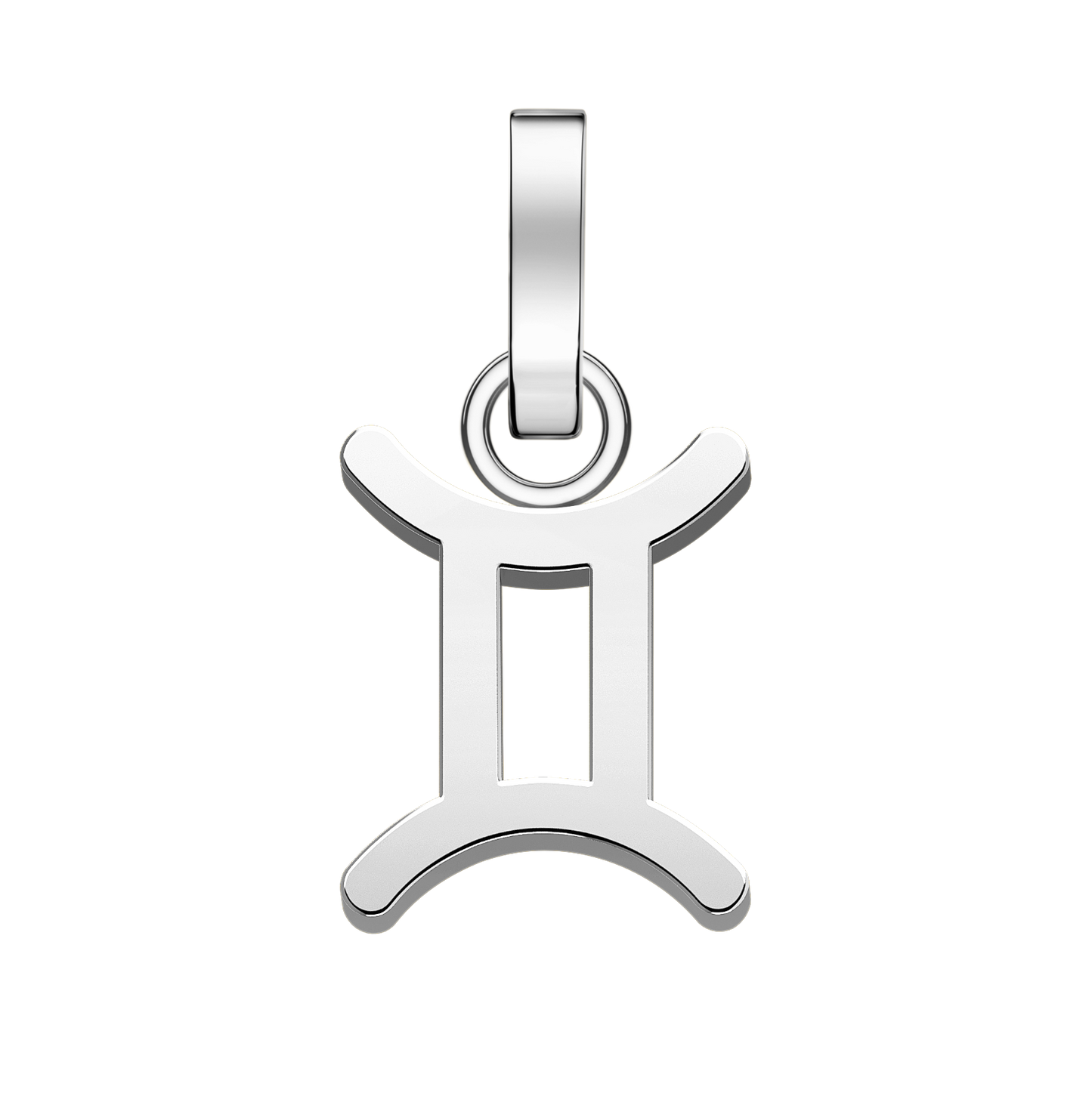 Rosefield Pendant Silver Zodiac Symbol Gemini