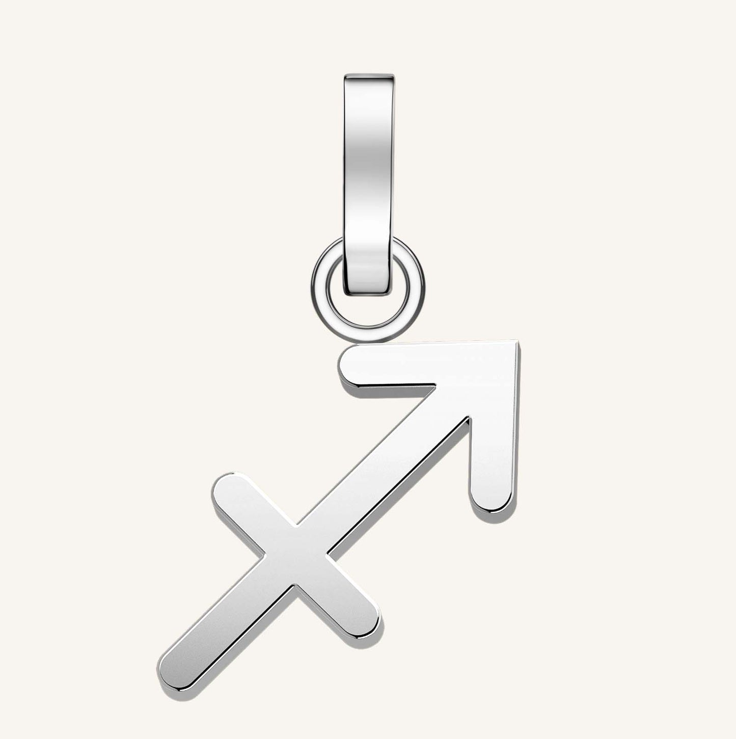 Rosefield Pendant Silver Zodiac Symbol Sagittarius