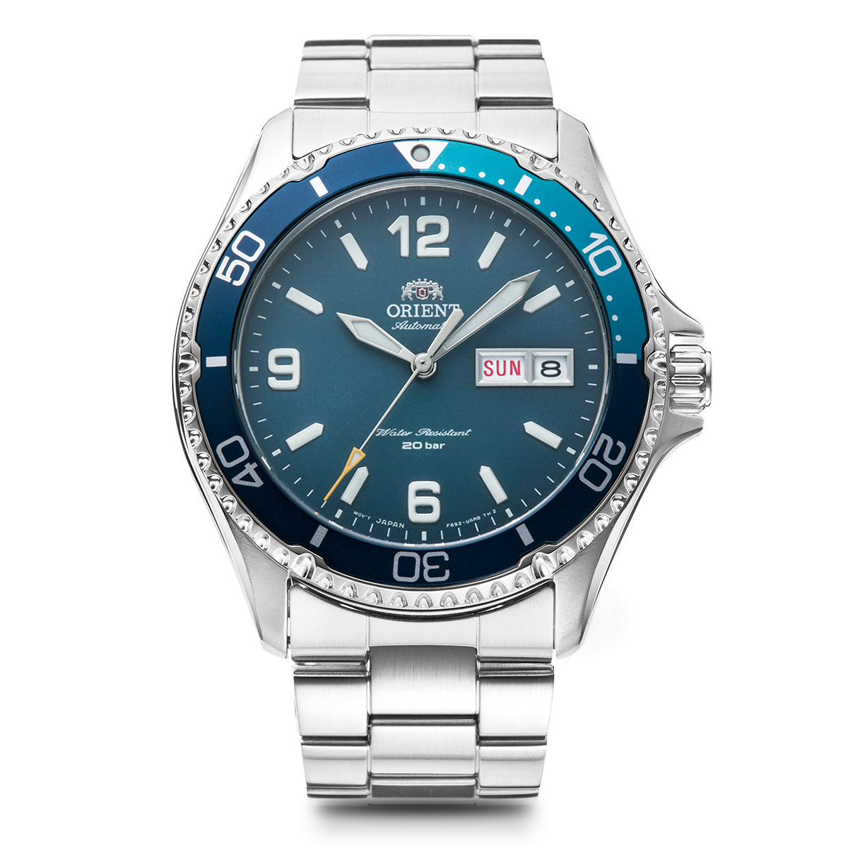 Orient Mako 2023 Steel Bracelet Blue Dial