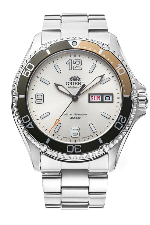 Orient Mako 2023 Steel Bracelet Ivory Dial