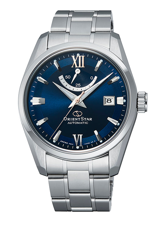 Orient Star Contemporary Date Steel Bracelet Blue Dial