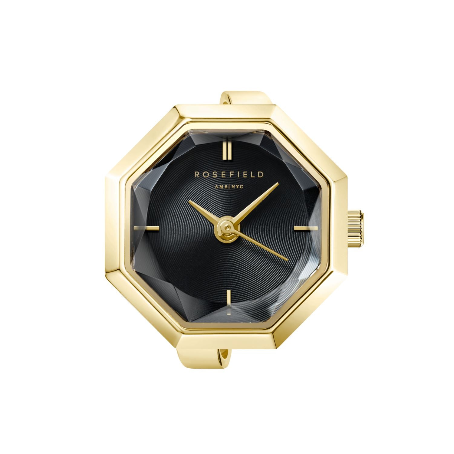 Rosefield Studio Ring Watch Gold Plated – Time and More UK