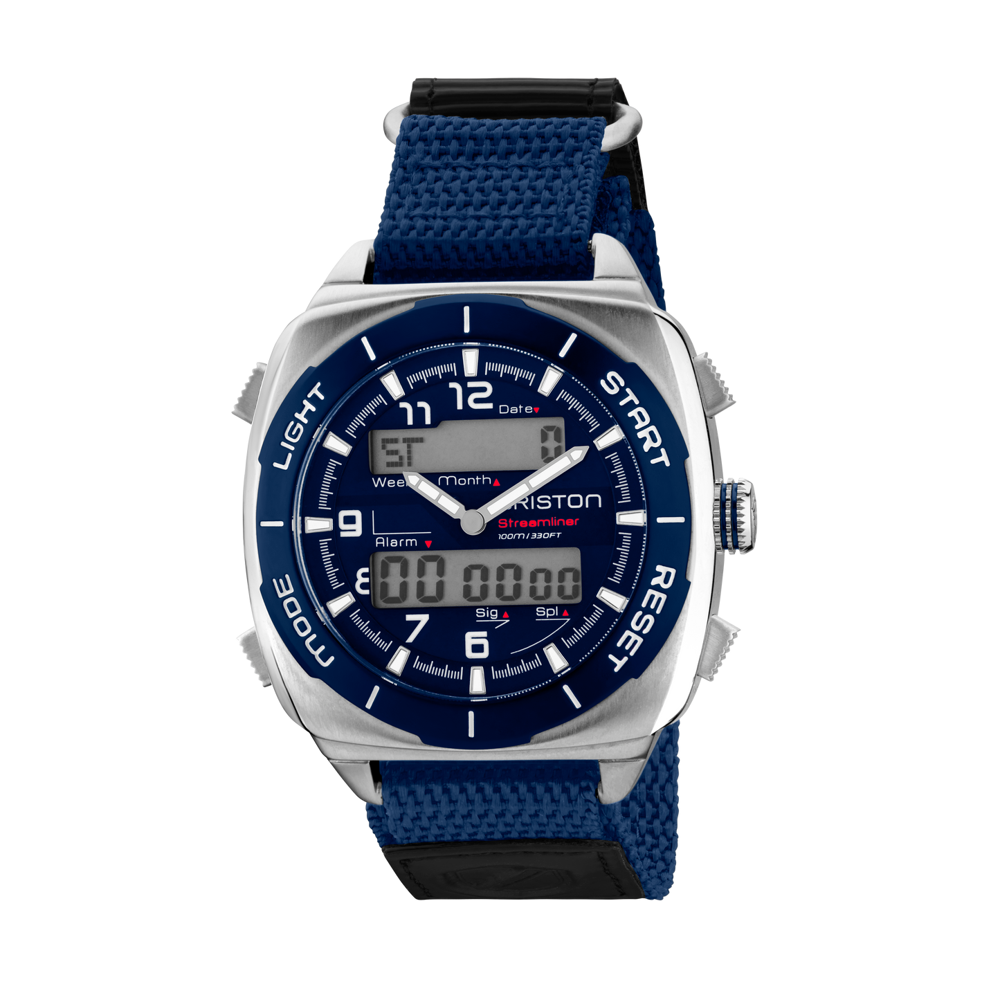 Briston Streamliner Adventure Navy Blue Dial Navy Blue Strap