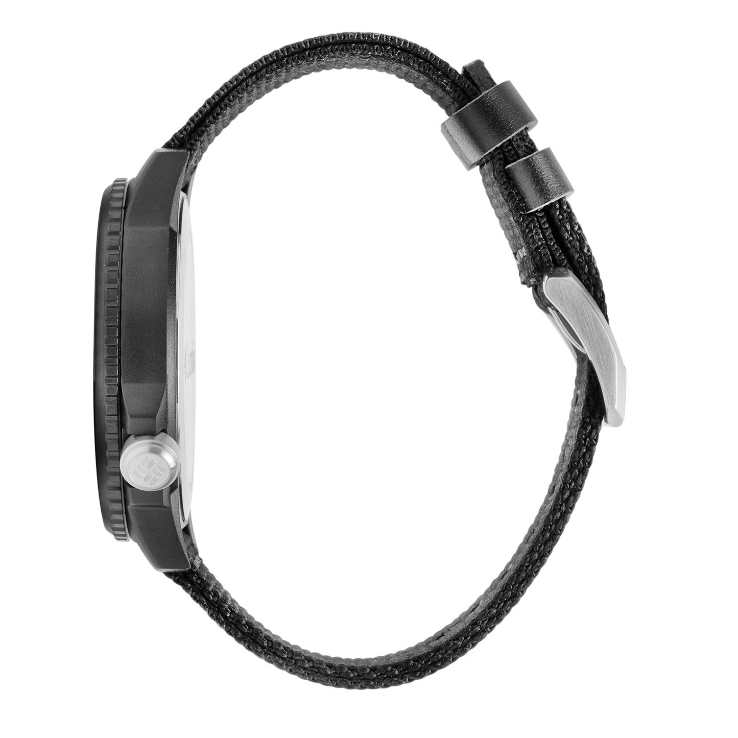 Columbia Cross Trails Black Dial Black Nylon Strap