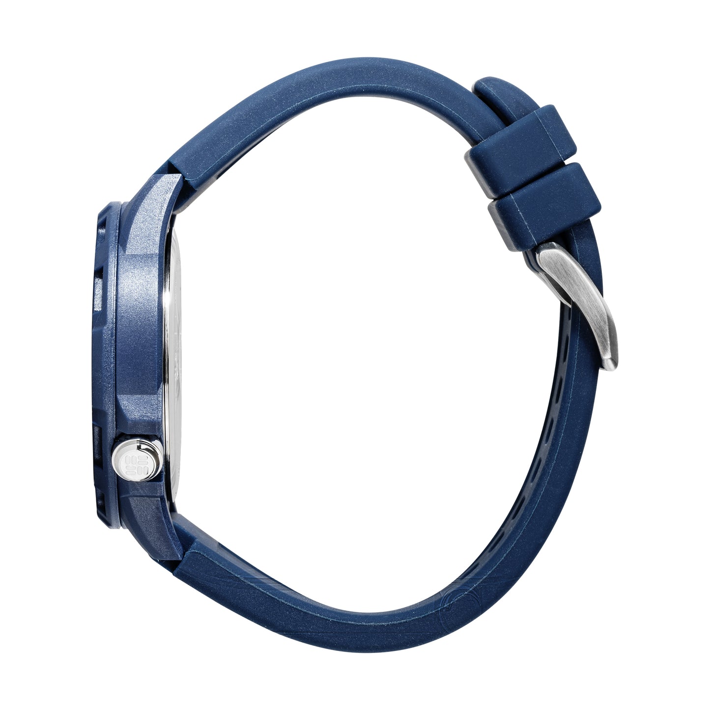 Columbia Trailhead White Dial Blue Silicone Strap