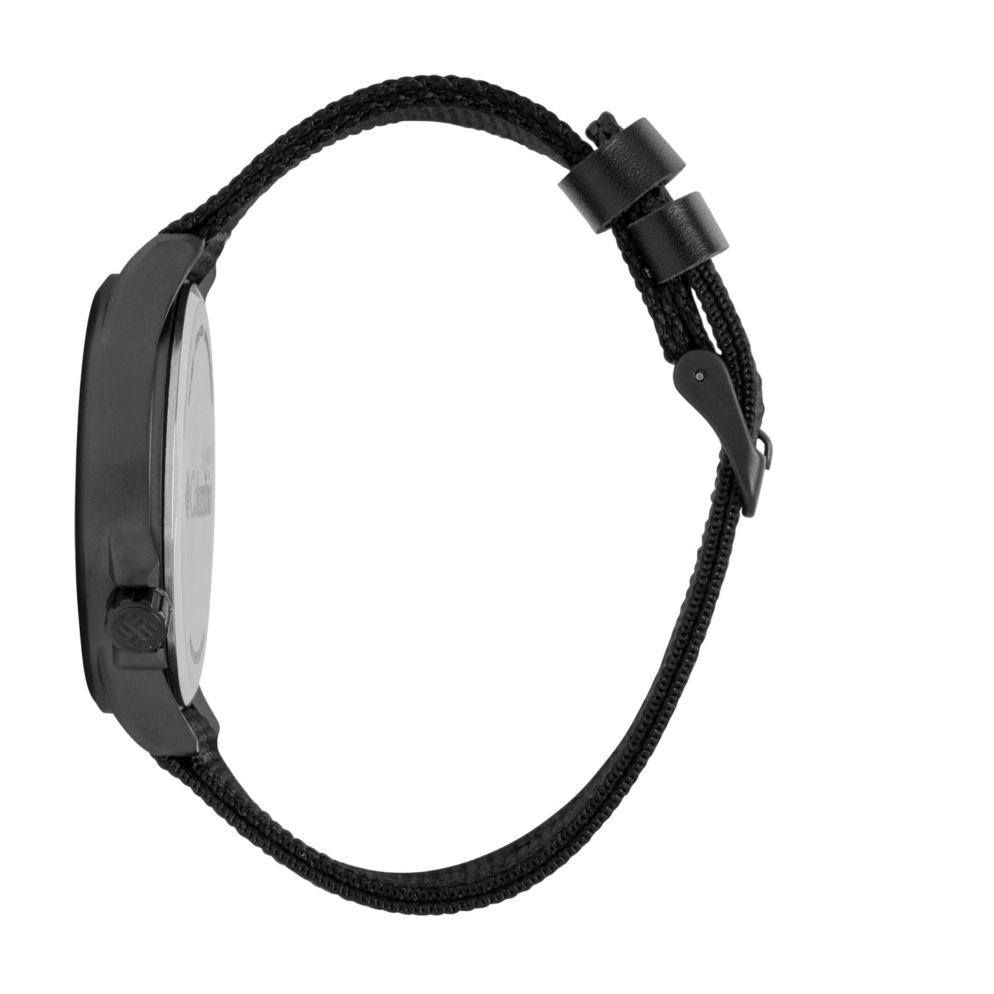 Columbia Viewmont Black Dial and Case Black Nylon Strap