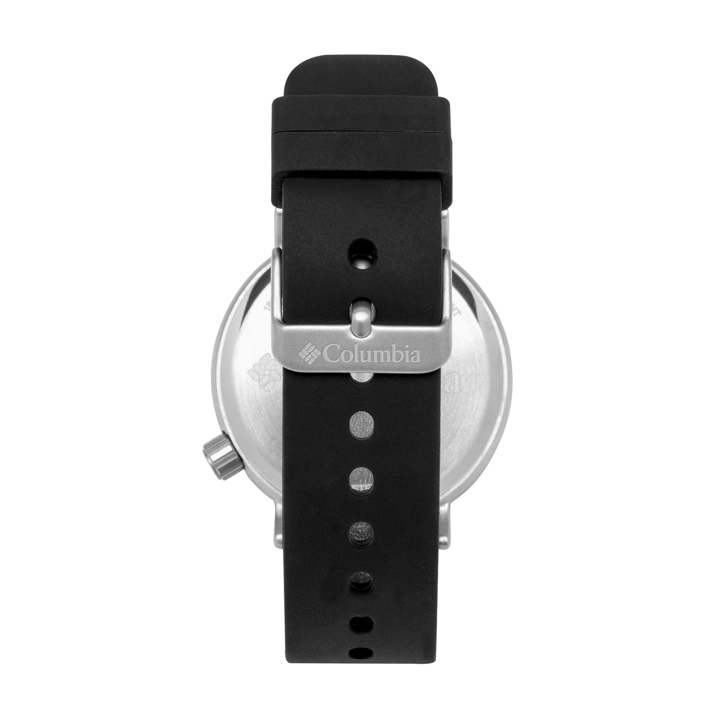 Columbia Trailbanks Black Silicone Strap Black Dial