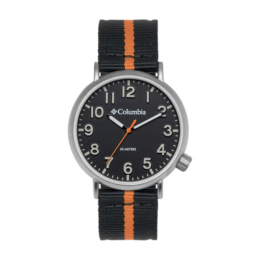 Columbia Trailbanks Black Nylon Strap Black Dial