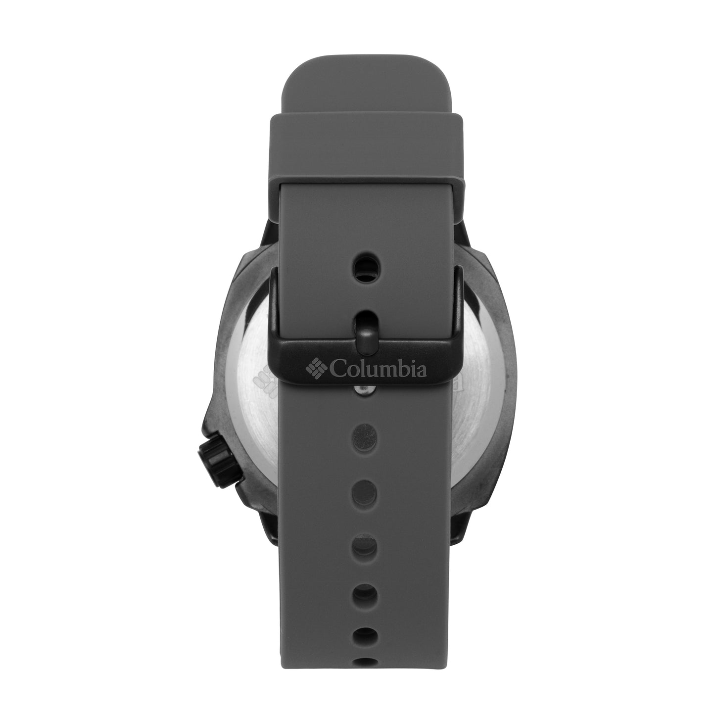 Columbia Delta Ridge Grey Silicone Strap Grey Dial