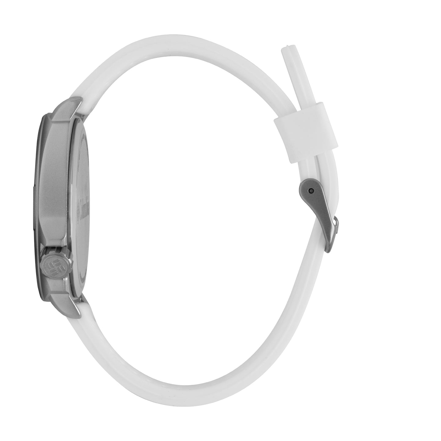 Columbia Delta Ridge White Silicone Strap White Dial