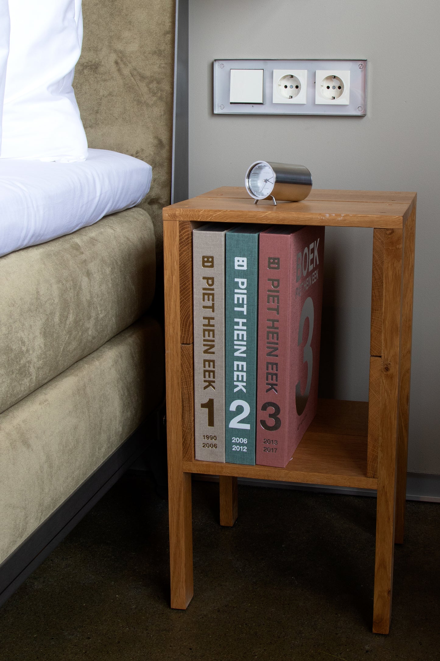 LEFF Amsterdam Tube Alarm Clock Steel