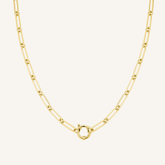 Rosefield Chunky Chain Necklace Gold