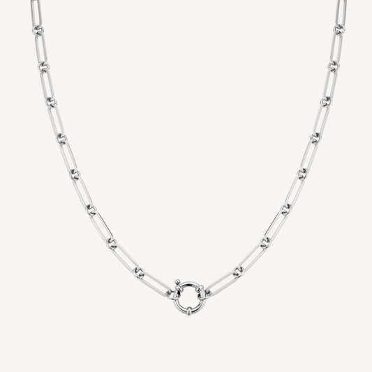 Rosefield Chunky Chain Necklace Silver