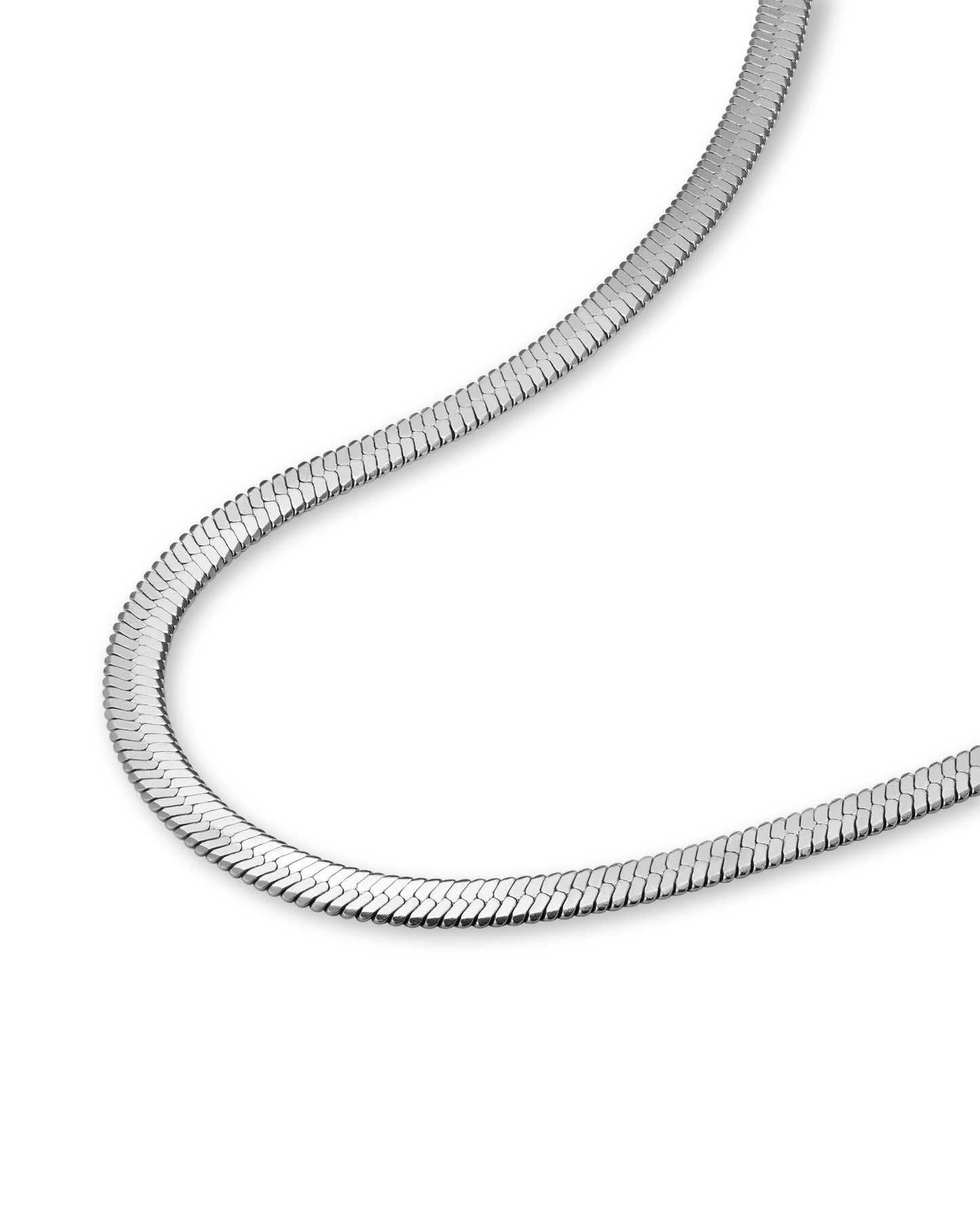 Rosefield Snake Bracelet Silver