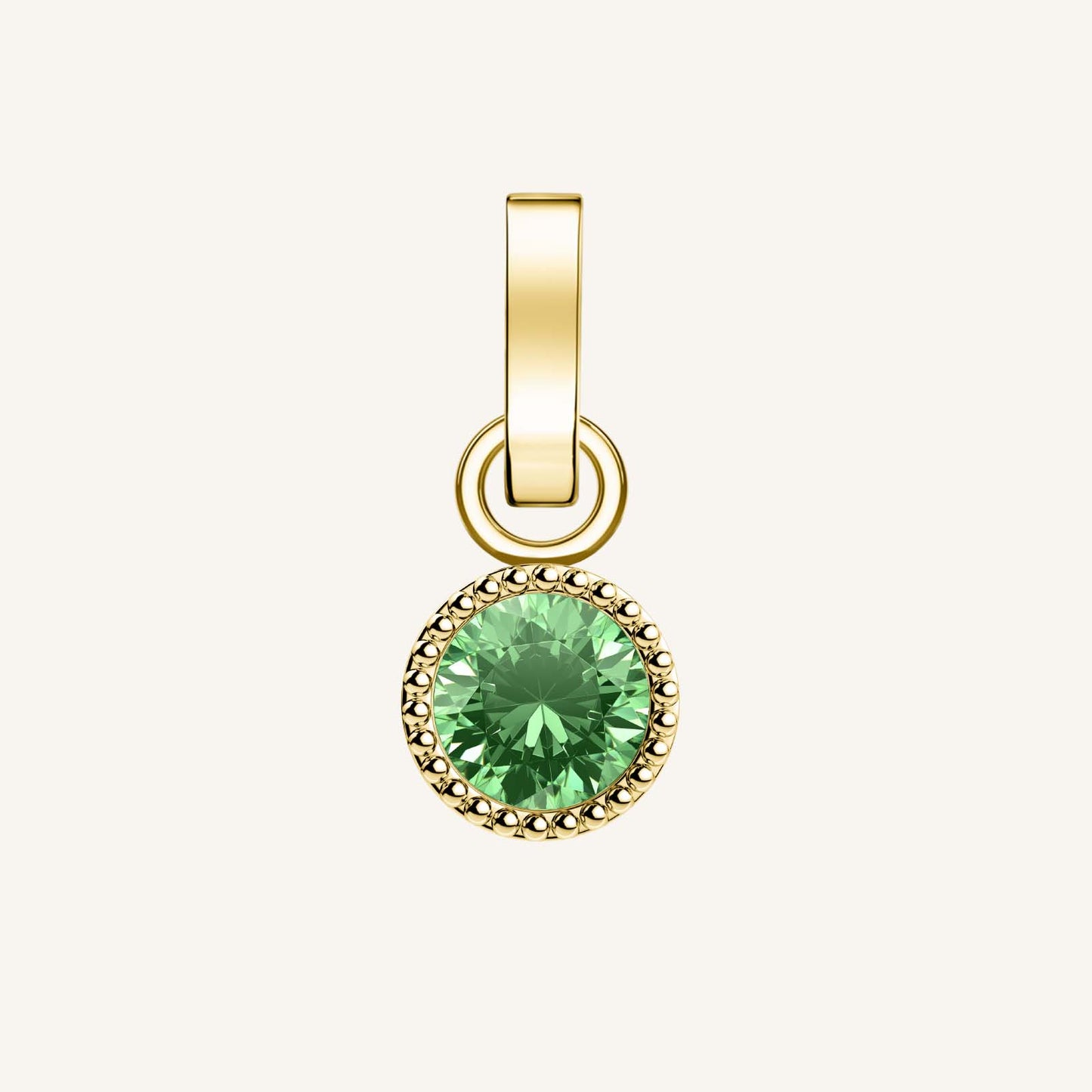Rosefield Pendant Gold Birthstone August