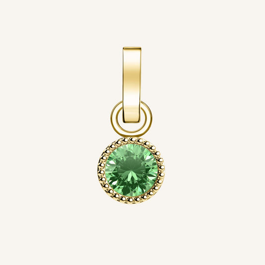 Rosefield Pendant Gold Birthstone August