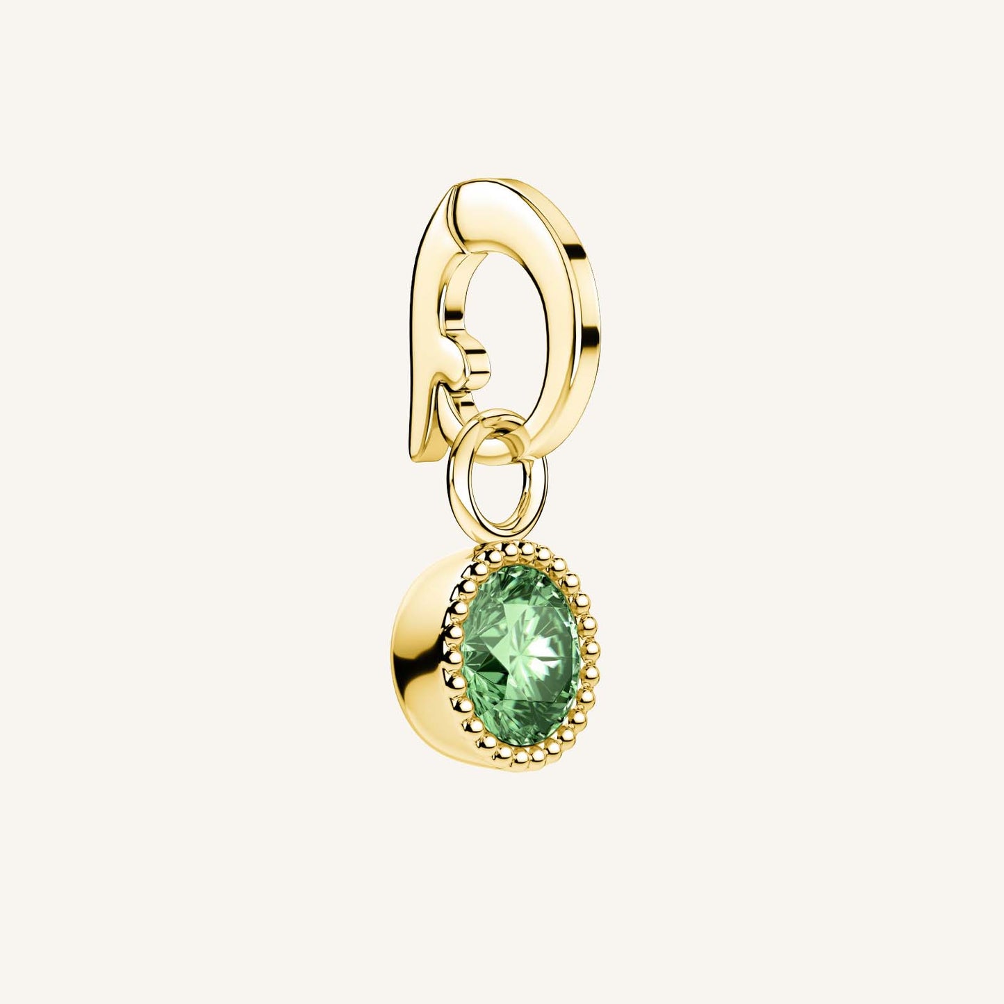 Rosefield Pendant Gold Birthstone August